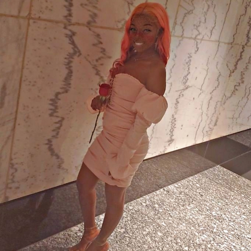 Fashion Nova- Call Me Princess Mini Dress